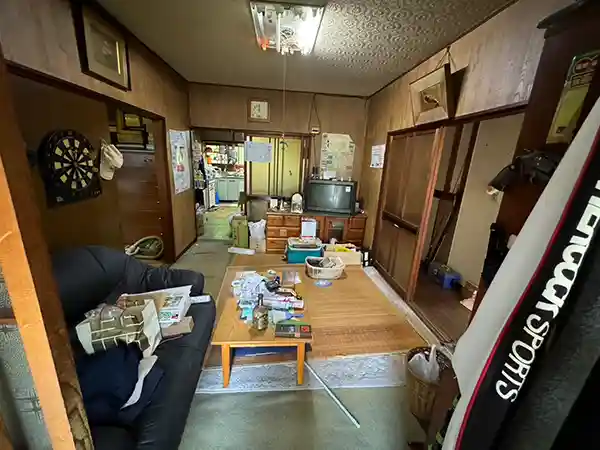 愛知県愛西市の遺品整理の作業前１