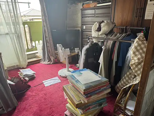 愛知県名古屋市の生前整理の作業前１