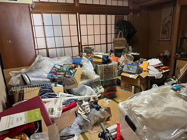 岐阜県各務原市の生前整理の作業前１
