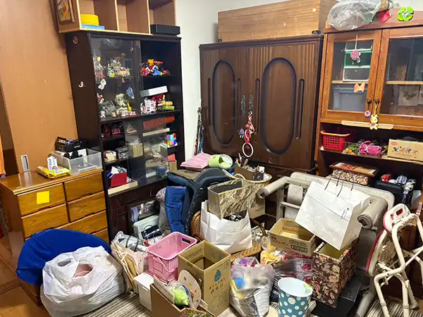 愛知県名古屋市の遺品整理の作業前１
