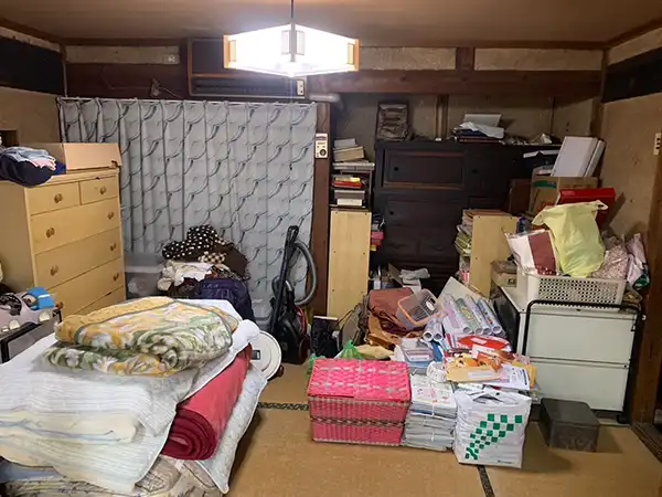 愛知県小牧市の遺品整理の作業前１