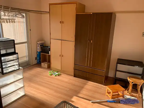 愛知県豊明市の遺品整理の作業前1