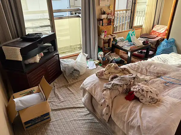 愛知県名古屋市の遺品整理の作業前１