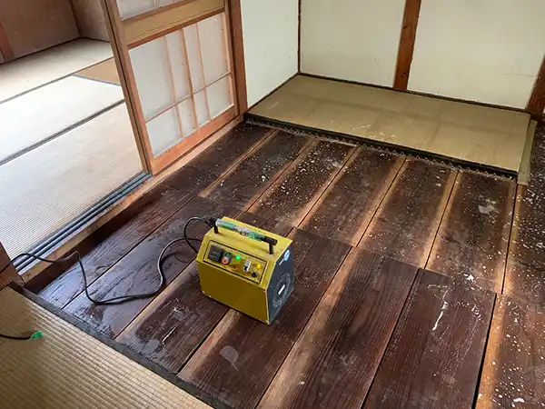 愛知県豊山町の特殊清掃・遺品整理の作業後１