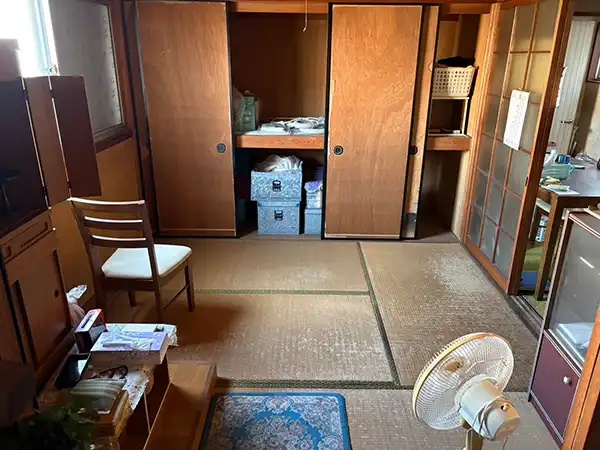 愛知県名古屋市の遺品整理の作業前１