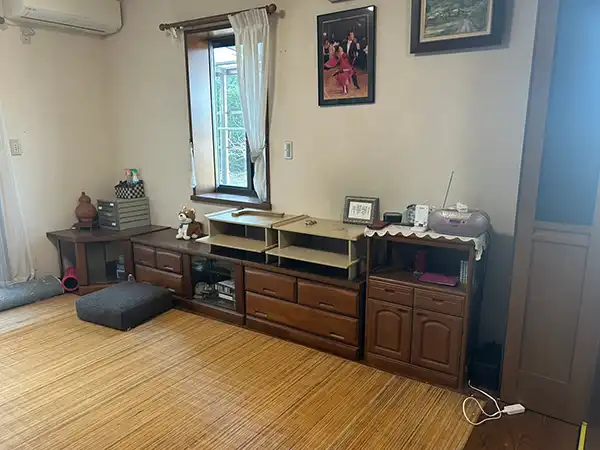 愛知県東郷町の遺品整理・不用品整理の作業前1