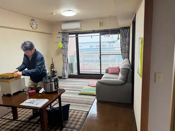 愛知県名古屋市の遺品整理の作業前1