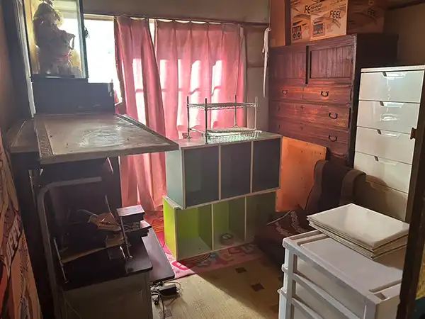愛知県名古屋市の生前整理の作業前１