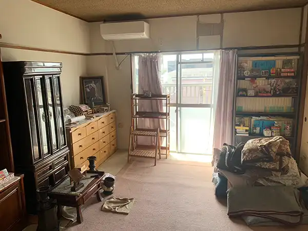 愛知県名古屋市の遺品整理の作業前１