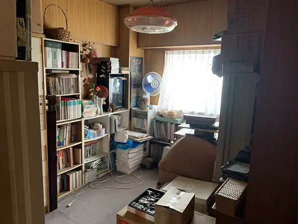 愛知県一宮市の遺品整理の作業前1