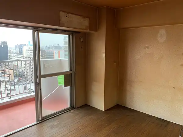 愛知県名古屋市東区の遺品整理+トイレ・床クリーニングの作業後1