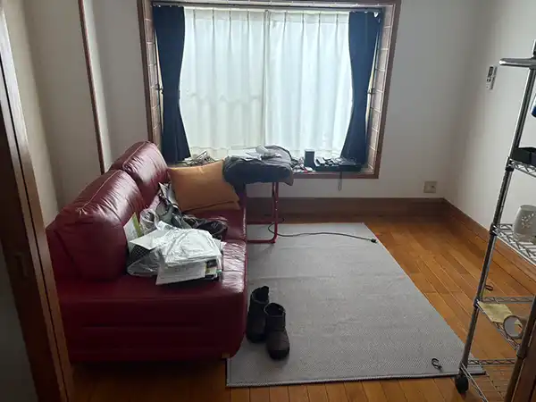 愛知県瀬戸市の遺品整理の作業前1