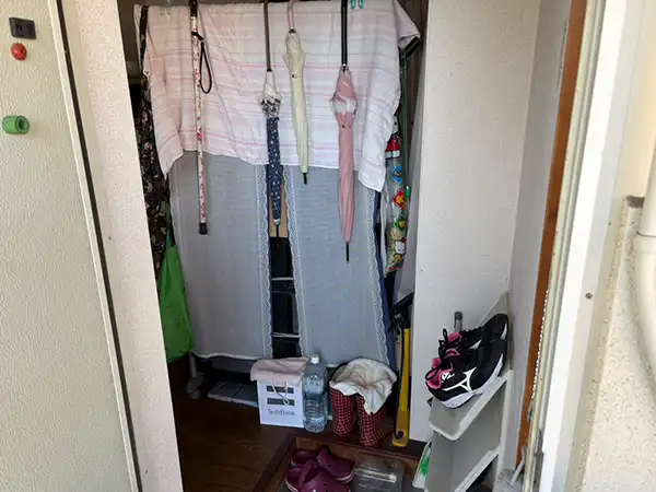 愛知県名古屋市瑞穂区の遺品整理の作業前1