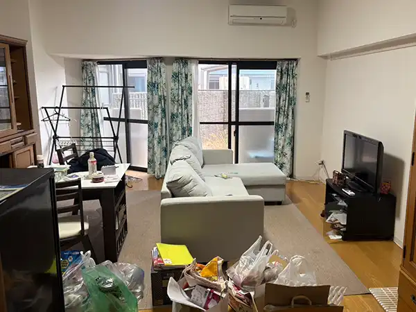 愛知県一宮市の生前整理の作業前１