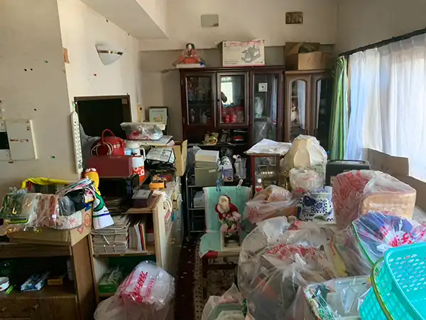 愛知県名古屋市の遺品整理の作業前１