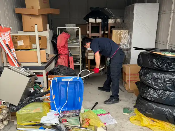 愛知県一宮市の遺品整理・不用品整理の作業前１