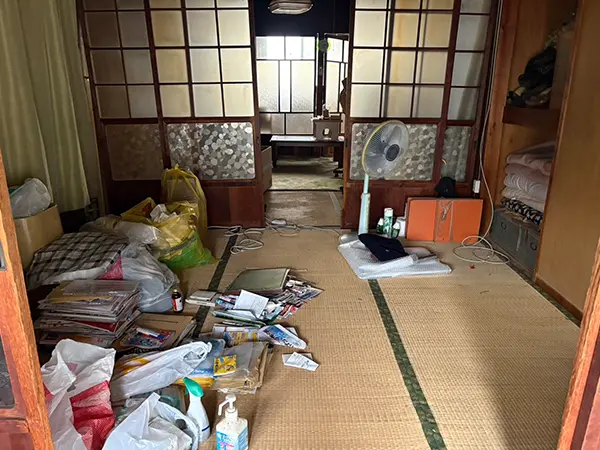 愛知県一宮市の遺品整理の作業前１