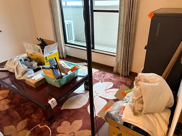 愛知県一宮市の遺品整理の作業前１