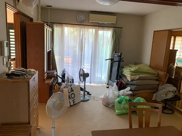 愛知県一宮市の遺品整理の作業前１