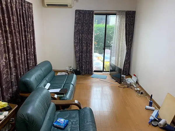 愛知県一宮市の遺品整理の作業後１