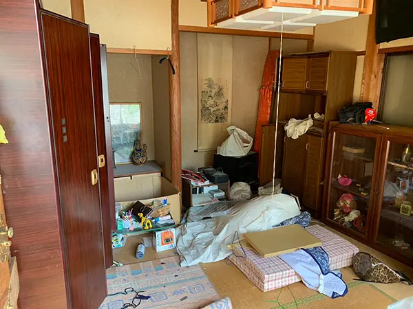愛知県瀬戸市の遺品整理の作業前１