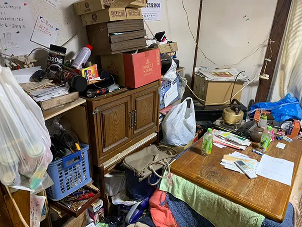 愛知県一宮市の生前整理の作業前１