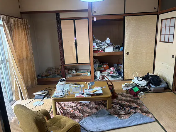 愛知県名古屋市の生前整理の作業前1