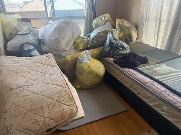 愛知県一宮市の生前整理の作業前１