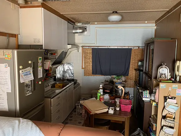 愛知県名古屋市の生前整理の作業前１