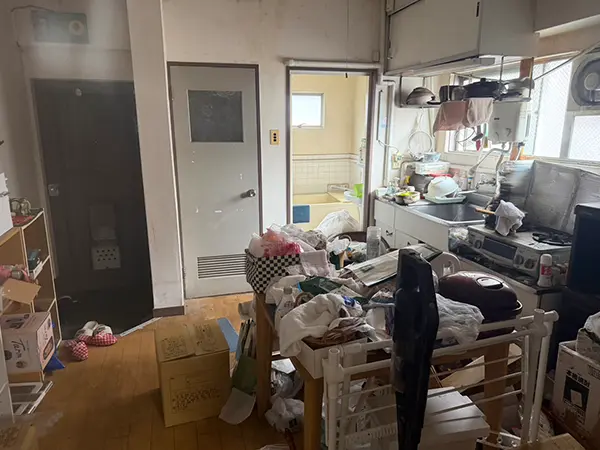 愛知県名古屋市の生前整理の作業前１