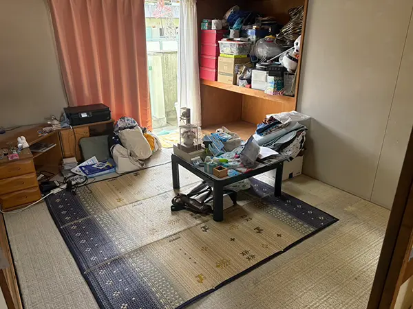 愛知県名古屋市の遺品整理の作業後１