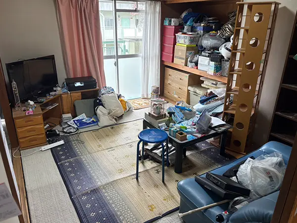 愛知県名古屋市の遺品整理の作業前１